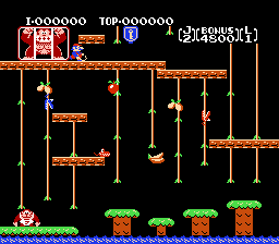 Donkey Kong Jr. gameplay screenshot